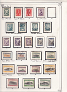 GRECE  348/61  MH* (ET QUELQUES OBLITERES NON COMPTES)  COTE: 247 EUROS - Unused Stamps