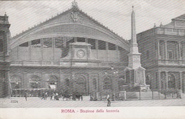 12332) ROMA STAZIONE DELLA FERROVIA NON VIAGGIATA 1920 CIRCA - Stazione Termini