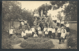 +++ CPA - RUPELMONDE - Pensionnat Des Soeurs De La Visitation - Grotte Du Jardin - Nels  // - Kruibeke