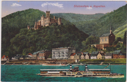 Allemagne,coblence,koblenz,RHIN,CHATEAU DE STOLZENFELS,NEOGOTHIQUE,1910 - Koblenz