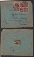 BIELSKO - POLOGNE / 1931 LETTRE RECOMMANDEE POUR STRASBOURG & VIGNETTE (ref 6913) - Covers & Documents