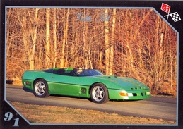 TRADING CARD VETTE SET - N° 98 - 1991 CALLAWAY SPEEDSTER - Auto & Verkehr