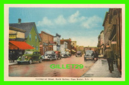 CAPE BRETON, NOVA SCOTIA - COMMERCIAL STREET, NORTH SYDNEY - ANIMATED WITH OLD CARS  - PECO - - Cape Breton