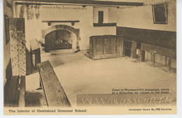 ROYAUME UNI - ENGLAND - CUMBERLAND / WESTMORLAND - The Interior Of HAWKSHEAD Grammar School - Hawkshead