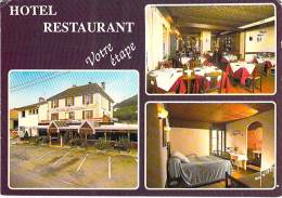 25 - BAUME LES DAMES : Hotel Restaurant " LE RELAIS ILE DE FRANCE " RN 83 - CPSM Grand Format -  Doubs - Baume Les Dames