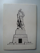 8 POSTCARD PACK SOVIET WAR MEMORIAL BERLIN TREPTOWER PARK / SOWJETISCHES EHRENMAL TREPTOW (GDR, BERLIN, 1968). - Treptow