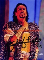 Fabio Armiliato Opera Signed Photo 14x18,5cm - Autógrafos