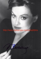 Vesselina Kasarova Opera Signed Photo 15x21cm - Autógrafos