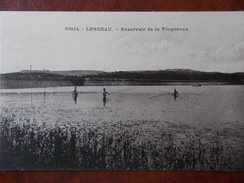 52 - LONGEAU - Réservoir De La Vingeanne. (Pêcheurs à La Ligne) - Le Vallinot Longeau Percey