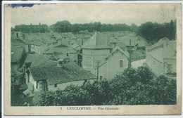 Lencloître-Vue Générale (Légère Tache D'encre Haut à Gauche,voir Scan)-(SÉPIA) - Lencloitre