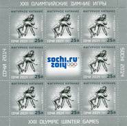 Lote 31339cP, 2013, Rusia, Russia, Pliego, Sheet, Olympic Winter Games, Sochi, Patinaje Artistico, Figure Skating - FDC