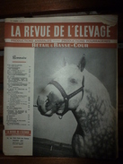 1956 LRDLE La Chasse; Croisement Du Zébu Au Maroc;Concours Des Espèces Chevalines;Aviculture En Belgique;etc - Animaux