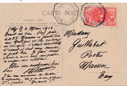 Carte Guinee Française Faidherbe CaD Matadi A Bordeaux - Storia Postale