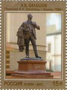 Lote 1851, 2012, Rusia, Russia, Sello, Stamp, Russian Contemporary Art, Monument Of F. L Chaliapin In Kazan, Balashov - FDC