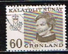 GROENLAND /Oblitérés/Used/1973 - Reine Margrethe II (fluo) - Usados