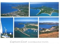 (676) Australia - (with Stamp) QLD - Capricorn Coast - Great Keppel Island With Airport Runway - Great Barrier Reef