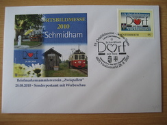 Österreich- Pers.BM Beleg Von Der Ortsbildmesse In Schmidham - Personalisierte Briefmarken