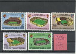 CONGO   YVERT AEREO  280/84       MNH  ** - Mint/hinged