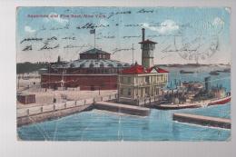 CPA E.U- NEW YORK - AQUARIUM AND FIRE BOAT - Brooklyn