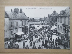 SOMME  80      OISEMONT    -     LE MARCHE AUX OEUFS       TRES  ANIME    TTB - Oisemont