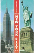 15 C. OLIVER WENDELL HOLMES CARTOLINA NEW YORK CITY - Statue De La Liberté