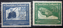ALLEMAGNE EMPIRE                  PA 57/58      Tâches Au Verso                        NEUF** - Airmail & Zeppelin