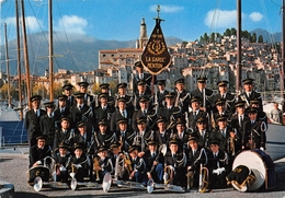 06-MENTON- LA MUSIQUE DE LA GARDE DE MENTON - Menton