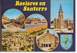 80 ROSIERES EN SANTERRE / MULTIVUES AVEC BLASON - Rosieres En Santerre