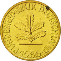 Monnaie, République Fédérale Allemande, 10 Pfennig, 1986, Munich, FDC, Brass - 10 Pfennig
