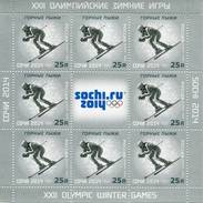 Lote 31256eP, 2012, Rusia, Russia, Pliego, Sheet, Olympic Winter Games, Sochi, Alpine Skiing - FDC