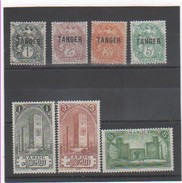 MAROC 1917-24 YT N° 63-65-66+80 à 83 Neufs* - Unused Stamps