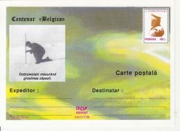 61133- BELGICA ANTARCTIC EXPEDITION, A. DOBROWOLSKI, POSTCARD STATIONERY, 1998, ROMANIA - Spedizioni Antartiche