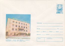 61203- AGNITA DACIA HOTEL, TOURISM, COVER STATIONERY, 1980, ROMANIA - Hotel- & Gaststättengewerbe