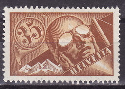 SWITZERLAND 1923 AIRMAIL Mi 181  MH* - Neufs