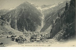 CPA  ( Suisse) Goschenen Und Das Rienthal - Thal