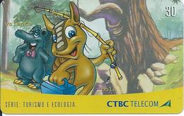 éléphant Elephant Animal Pêche  Télécarte Phonecard  Karte (S.98) - Brasilien