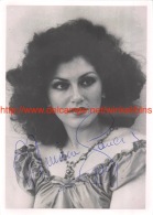 Miriam Gauci Opera Signed Photo 12,5x17,5cm - Autographs