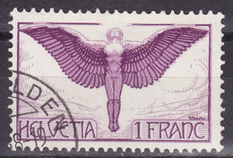 SWITZERLAND 1924 AIRMAIL Mi 191z  USED - Nuevos