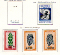 1949-61   Masques, Roi Baudoin, Animaux, Usumbura, Etc, Entre 173 Et/ 230*, Cote 31 €, - Nuovi