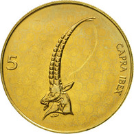 Monnaie, Slovénie, 5 Tolarjev, 2000, SPL, Nickel-brass, KM:6 - Slovenia