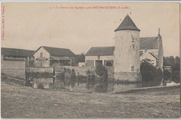77 La Ferme Des Aigrefins Près Neufmoutiers 1918 édition J.Féiard Imp Edit à Tournan 256 Habitants En 1908 - Lesigny