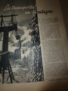 1951 SETA  : Le Transport En Montagne ---> En SUISSE (Engelberg,Gonergrat,Barberine,Säntes,Scheidegg); Laponie; Etc - Wetenschap