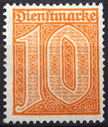 ALLEMAGNE EMPIRE                 SERVICE 18                              NEUF* - Oficial