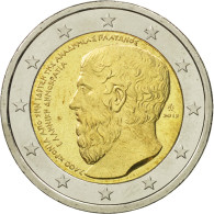 Grèce, 2 Euro, Platon, 2013, SPL, Bi-Metallic - Griekenland