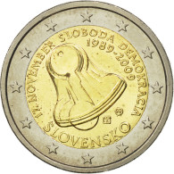 Slovaquie, 2 Euro, Revolution, 2009, SPL, Bi-Metallic, KM:107 - Eslovaquia