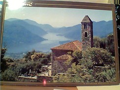 SUISSE SVIZZERA Cademario S/Lugano - Chiesa S.Ambrogio VB1995 SELO STAMP ELETTRICITA GC14018 - Cademario