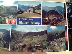 SUISSE SVIZZERA BELALP OB BLATTEN VB1993 SELO STAMP FUREGIO BODENSEE NAVE SHIP  GC14019 - Blatten