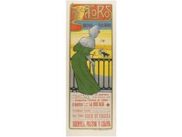 1912. CARTEL: (TAUROMAQUIA). CANTO: CONJUNTO DE 2 BELLOS CARTELES DE LA PLAZA DE TOROS... - Unclassified