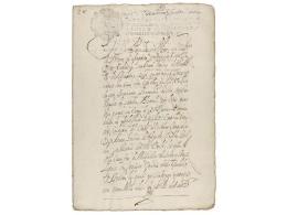 1681. MANUSCRITO: (MADRID-COMPRA VENTA). ESCRITURAS DE UNA CASA EN MADRID SITUADA EN LA CALLE SAN... - Unclassified