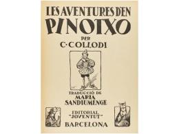 1934. LIBRO: (INFANTIL). LES AVENTURES D´EN PINOTXO. Traducció De Maria... - Unclassified